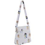 Bluey, Bluey merch, Bluey pattern, Bluey Bluey, bingo, Bluey design, bluey dog Zipper Messenger Bag Bluey, Bluey merch, Bluey pattern, Bluey Bluey, bingo, Bluey design, bluey dog Zipper Messenger Bag