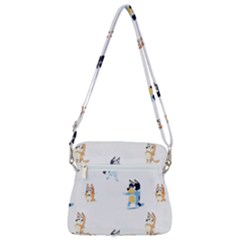Zipper Messenger Bag 