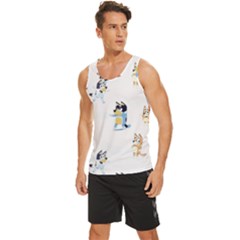 Men s Wide Collar Tank Top 