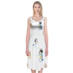 Bluey, Bluey merch, Bluey pattern, Bluey Bluey, bingo, Bluey design, bluey dog Midi Sleeveless Dress Bluey, Bluey merch, Bluey pattern, Bluey Bluey, bingo, Bluey design, bluey dog Midi Sleeveless Dress