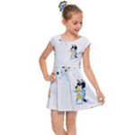 Bluey, Bluey merch, Bluey pattern, Bluey Bluey, bingo, Bluey design, bluey dog Kids Cap Sleeve Dress Bluey, Bluey merch, Bluey pattern, Bluey Bluey, bingo, Bluey design, bluey dog Kids Cap Sleeve Dress