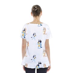 Skirt Hem Sports Top 