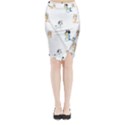 Midi Wrap Pencil Skirt 
