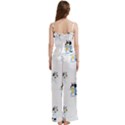Spaghetti Top Long Pants Satin Pajamas Set 