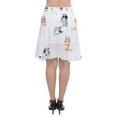 Chiffon Wrap Front Skirt 