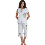 Bluey, Bluey merch, Bluey pattern, Bluey Bluey, bingo, Bluey design, bluey dog Short Sleeve 3/4 Length Pants Lounge Set Bluey, Bluey merch, Bluey pattern, Bluey Bluey, bingo, Bluey design, bluey dog Short Sleeve 3/4 Length Pants Lounge Set