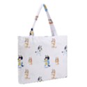 Zipper Medium Tote Bag Front