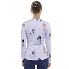 V-Neck Long Sleeve Top 