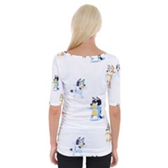 Wide Neckline T-Shirt 
