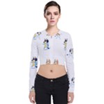 Bluey, Bluey merch, Bluey pattern, Bluey Bluey, bingo, Bluey design, bluey dog Long Sleeve Zip Up Bomber Jacket Bluey, Bluey merch, Bluey pattern, Bluey Bluey, bingo, Bluey design, bluey dog Long Sleeve Zip Up Bomber Jacket