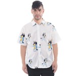 Bluey, Bluey merch, Bluey pattern, Bluey Bluey, bingo, Bluey design, bluey dog Men s Short Sleeve Shirt Bluey, Bluey merch, Bluey pattern, Bluey Bluey, bingo, Bluey design, bluey dog Men s Short Sleeve Shirt