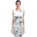 Bluey, Bluey merch, Bluey pattern, Bluey Bluey, bingo, Bluey design, bluey dog Sleeveless Velvet Midi Dress Bluey, Bluey merch, Bluey pattern, Bluey Bluey, bingo, Bluey design, bluey dog Sleeveless Velvet Midi Dress