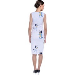 Sleeveless Velvet Midi Dress 