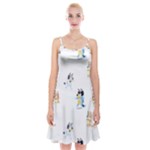 Bluey, Bluey merch, Bluey pattern, Bluey Bluey, bingo, Bluey design, bluey dog Spaghetti Strap Velvet Dress Bluey, Bluey merch, Bluey pattern, Bluey Bluey, bingo, Bluey design, bluey dog Spaghetti Strap Velvet Dress