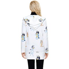 Button Up Hooded Coat  