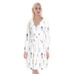 Bluey, Bluey merch, Bluey pattern, Bluey Bluey, bingo, Bluey design, bluey dog Long Sleeve Velvet Front Wrap Dress Bluey, Bluey merch, Bluey pattern, Bluey Bluey, bingo, Bluey design, bluey dog Long Sleeve Velvet Front Wrap Dress