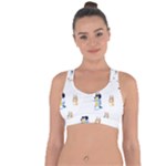 Bluey, Bluey merch, Bluey pattern, Bluey Bluey, bingo, Bluey design, bluey dog Cross String Back Sports Bra Bluey, Bluey merch, Bluey pattern, Bluey Bluey, bingo, Bluey design, bluey dog Cross String Back Sports Bra