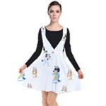 Bluey, Bluey merch, Bluey pattern, Bluey Bluey, bingo, Bluey design, bluey dog Plunge Pinafore Dress Bluey, Bluey merch, Bluey pattern, Bluey Bluey, bingo, Bluey design, bluey dog Plunge Pinafore Dress