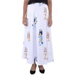 Bluey, Bluey merch, Bluey pattern, Bluey Bluey, bingo, Bluey design, bluey dog Flared Maxi Skirt Bluey, Bluey merch, Bluey pattern, Bluey Bluey, bingo, Bluey design, bluey dog Flared Maxi Skirt