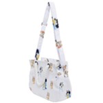 Bluey, Bluey merch, Bluey pattern, Bluey Bluey, bingo, Bluey design, bluey dog Rope Handles Shoulder Strap Bag Bluey, Bluey merch, Bluey pattern, Bluey Bluey, bingo, Bluey design, bluey dog Rope Handles Shoulder Strap Bag