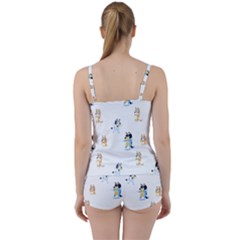 Tie Front Two Piece Tankini 