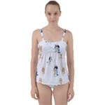 Bluey, Bluey merch, Bluey pattern, Bluey Bluey, bingo, Bluey design, bluey dog Twist Front Tankini Set Bluey, Bluey merch, Bluey pattern, Bluey Bluey, bingo, Bluey design, bluey dog Twist Front Tankini Set