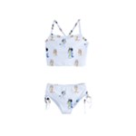 Bluey, Bluey merch, Bluey pattern, Bluey Bluey, bingo, Bluey design, bluey dog Girls Tankini Swimsuit Bluey, Bluey merch, Bluey pattern, Bluey Bluey, bingo, Bluey design, bluey dog Girls Tankini Swimsuit