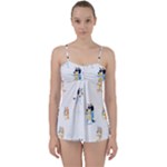 Bluey, Bluey merch, Bluey pattern, Bluey Bluey, bingo, Bluey design, bluey dog Babydoll Tankini Top Bluey, Bluey merch, Bluey pattern, Bluey Bluey, bingo, Bluey design, bluey dog Babydoll Tankini Top