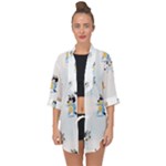 Bluey, Bluey merch, Bluey pattern, Bluey Bluey, bingo, Bluey design, bluey dog Open Front Chiffon Kimono Bluey, Bluey merch, Bluey pattern, Bluey Bluey, bingo, Bluey design, bluey dog Open Front Chiffon Kimono