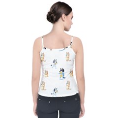 Velvet Spaghetti Strap Top 