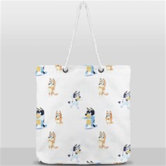 Full Print Rope Handle Tote (Large) 