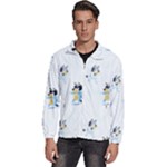 Bluey, Bluey merch, Bluey pattern, Bluey Bluey, bingo, Bluey design, bluey dog Men s High Neck Windbreaker Bluey, Bluey merch, Bluey pattern, Bluey Bluey, bingo, Bluey design, bluey dog Men s High Neck Windbreaker