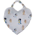 Bluey, Bluey merch, Bluey pattern, Bluey Bluey, bingo, Bluey design, bluey dog Giant Heart Shaped Tote Bluey, Bluey merch, Bluey pattern, Bluey Bluey, bingo, Bluey design, bluey dog Giant Heart Shaped Tote