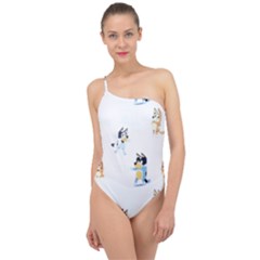 Classic One Shoulder Swimsuit 