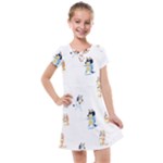 Bluey, Bluey merch, Bluey pattern, Bluey Bluey, bingo, Bluey design, bluey dog Kids Cross Web Dress Bluey, Bluey merch, Bluey pattern, Bluey Bluey, bingo, Bluey design, bluey dog Kids Cross Web Dress