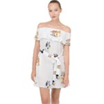 Bluey, Bluey merch, Bluey pattern, Bluey Bluey, bingo, Bluey design, bluey dog Off Shoulder Chiffon Dress Bluey, Bluey merch, Bluey pattern, Bluey Bluey, bingo, Bluey design, bluey dog Off Shoulder Chiffon Dress