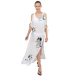 Bluey, Bluey merch, Bluey pattern, Bluey Bluey, bingo, Bluey design, bluey dog Maxi Chiffon Cover Up Dress Bluey, Bluey merch, Bluey pattern, Bluey Bluey, bingo, Bluey design, bluey dog Maxi Chiffon Cover Up Dress