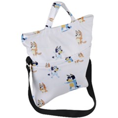 Fold Over Handle Tote Bag 