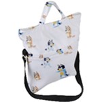 Bluey, Bluey merch, Bluey pattern, Bluey Bluey, bingo, Bluey design, bluey dog Fold Over Handle Tote Bag Bluey, Bluey merch, Bluey pattern, Bluey Bluey, bingo, Bluey design, bluey dog Fold Over Handle Tote Bag