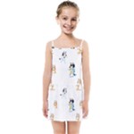Bluey, Bluey merch, Bluey pattern, Bluey Bluey, bingo, Bluey design, bluey dog Kids Summer Sun Dress Bluey, Bluey merch, Bluey pattern, Bluey Bluey, bingo, Bluey design, bluey dog Kids Summer Sun Dress