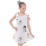 Bluey, Bluey merch, Bluey pattern, Bluey Bluey, bingo, Bluey design, bluey dog Kids Tie Up Tunic Dress Bluey, Bluey merch, Bluey pattern, Bluey Bluey, bingo, Bluey design, bluey dog Kids Tie Up Tunic Dress