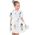 Bluey, Bluey merch, Bluey pattern, Bluey Bluey, bingo, Bluey design, bluey dog Kids Sailor Dress Bluey, Bluey merch, Bluey pattern, Bluey Bluey, bingo, Bluey design, bluey dog Kids Sailor Dress