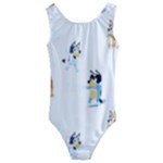 Bluey, Bluey merch, Bluey pattern, Bluey Bluey, bingo, Bluey design, bluey dog Kids Cut-Out Back One Piece Swimsuit Bluey, Bluey merch, Bluey pattern, Bluey Bluey, bingo, Bluey design, bluey dog Kids Cut-Out Back One Piece Swimsuit