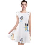 Bluey, Bluey merch, Bluey pattern, Bluey Bluey, bingo, Bluey design, bluey dog Tie Up Tunic Dress Bluey, Bluey merch, Bluey pattern, Bluey Bluey, bingo, Bluey design, bluey dog Tie Up Tunic Dress