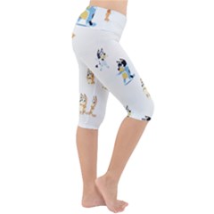 Lightweight Velour Cropped Yoga Leggings 