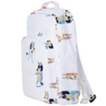 Bluey, Bluey merch, Bluey pattern, Bluey Bluey, bingo, Bluey design, bluey dog Double Compartment Backpack Bluey, Bluey merch, Bluey pattern, Bluey Bluey, bingo, Bluey design, bluey dog Double Compartment Backpack