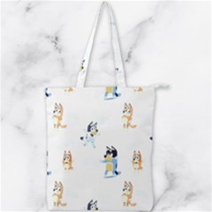 Double Zip Up Tote Bag 
