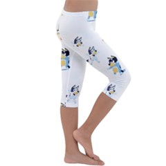 Kids  Lightweight Velour Capri Leggings  