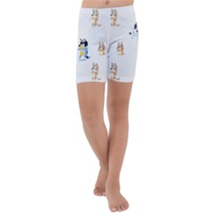 Kids  Lightweight Velour Capri Yoga Leggings 
