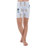 Bluey, Bluey merch, Bluey pattern, Bluey Bluey, bingo, Bluey design, bluey dog Kids Lightweight Velour Capri Yoga Leggings Bluey, Bluey merch, Bluey pattern, Bluey Bluey, bingo, Bluey design, bluey dog Kids Lightweight Velour Capri Yoga Leggings